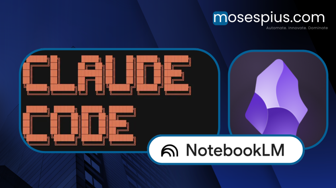 Claude Code + NotebookLM + Obsidian: The Research Stack Nobody’s Using