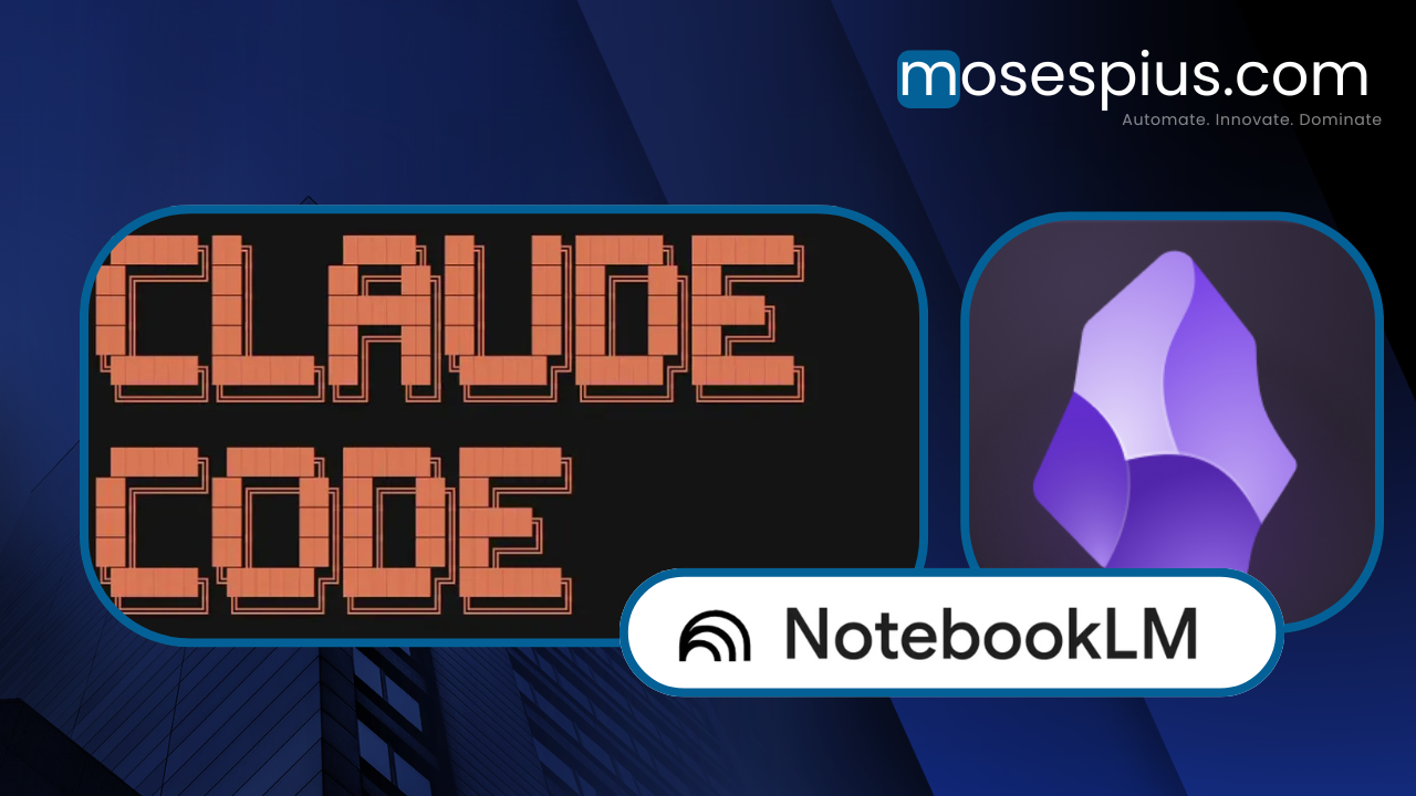 Claude Code + NotebookLM + Obsidian