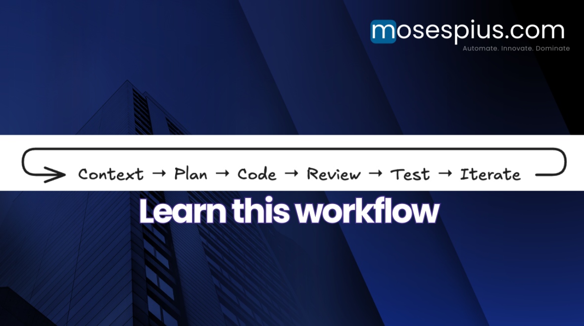 I struggled to code with AI until I learned this workflow